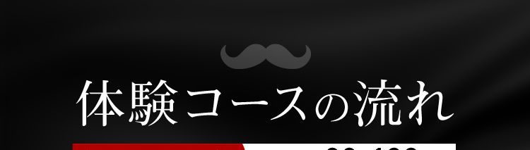 体験コースの流れ 体験時間の目安合計約90～120分